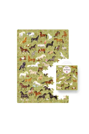Puzzle Puzzlove CzuCzu 200 el. Konie Bright Junior Media