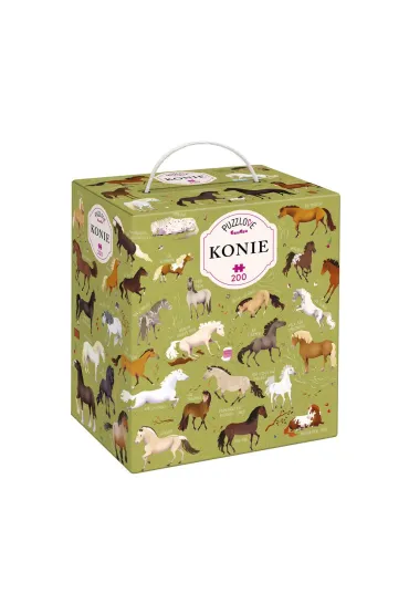 Puzzle Puzzlove CzuCzu 200 el. Konie Bright Junior Media