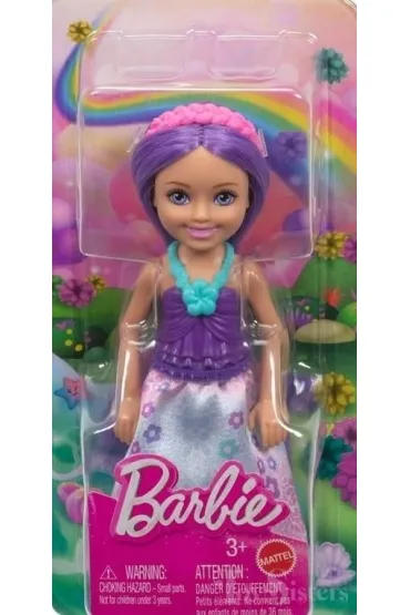 Barbie Chelsea Lalka Purple Mattel