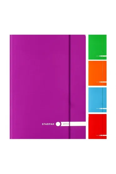 Starpak Teczka z gumk� A4 Juicy mix