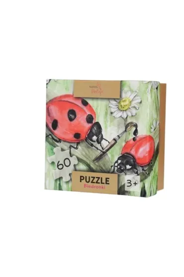 Puzzle 60 el. Biedronki Mama Maluje
