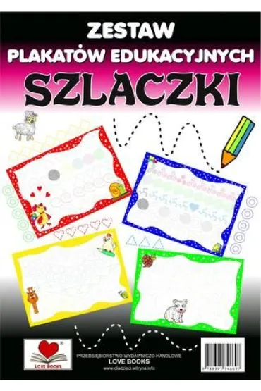 Zestaw plakat�w edukacyjnych. Szlaczki - Agnieszka Wile�ska