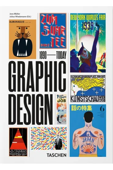 The History of Graphic Design. 40th Ed. wer. angielska - Dafaux Marini