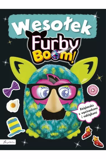 Furby Boom! Weso�ek Ksi��eczka z wycinankamii naklejkami * *