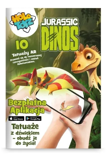 Tatua�e dla dzieci AR Jurassic Dinos Holotoyz