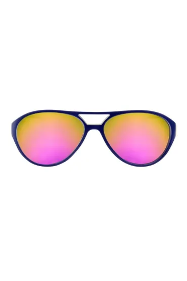 Chicco Okulary niebieskie lustrzane soczewki + etui 36m+