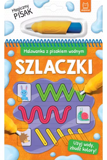 Szlaczki. Malowanka z pisakiem wodnym