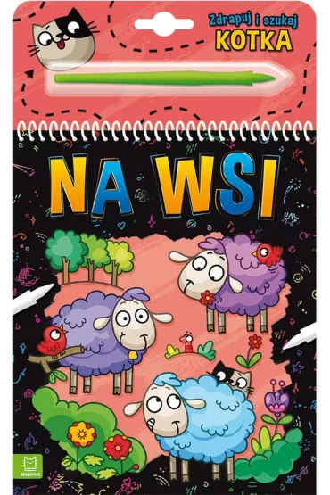 Zdrapuj i szukaj kotka. Na wsi