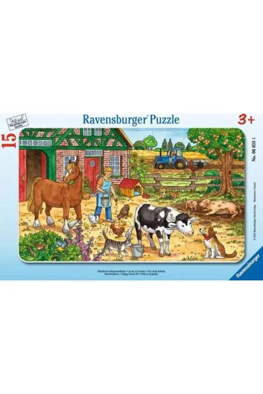 Puzzle 15 el. �ycie na farmie Ravensburger