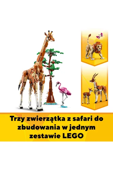 LEGO Creator Dzikie zwierz�ta z safari 31150