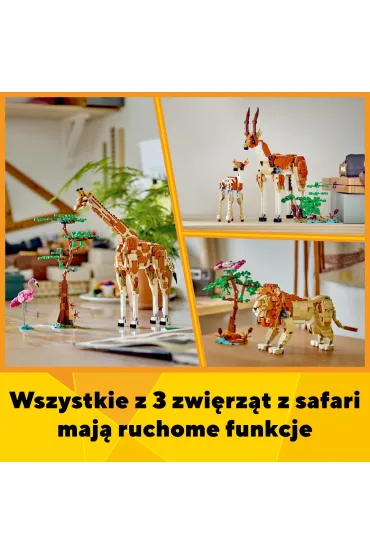 LEGO Creator Dzikie zwierz�ta z safari 31150