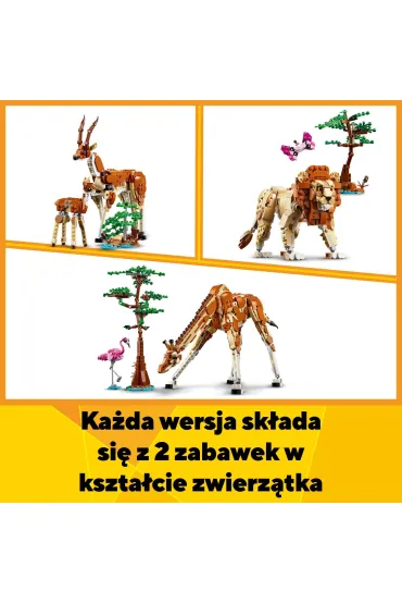 LEGO Creator Dzikie zwierz�ta z safari 31150