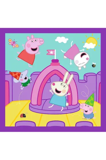 Puzzle 3w1 Zwyczaje �winki Peppy Trefl