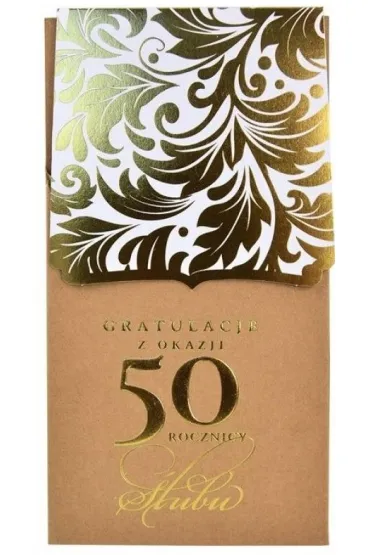 Kukartka Karnet Gratulacje z okazji 50 rocznicy �lubu PM-115
