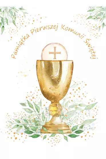 Henry Karnet A5 KOMUNIA EUCHARYSTIA