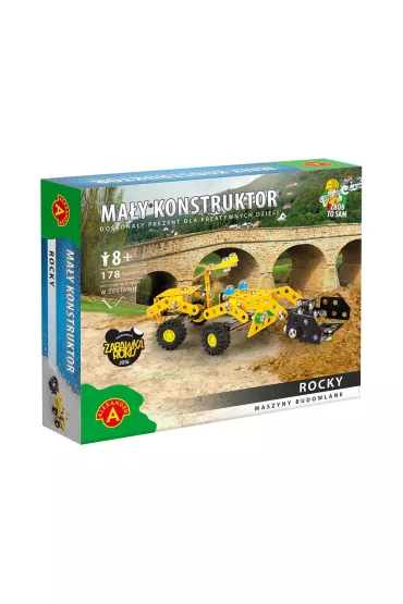 Ma�y konstruktor. Maszyny budowlane Rocky Alexander