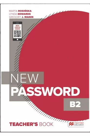 New Password B2. Ksi��ka nauczyciela z kodem do aplikacji MEE - Lynda Edwards, Marta Rosi�ska, Gregory J. Manin