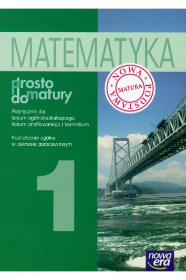 z.Matematyka LO. KL 1. Podr�cznik Prosto do matury (stare wydanie) - Krzysztof Belka, Maciej Antek, Piotr Grabowski