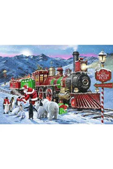 Puzzle 1000 el. XMAS Tea Time Trefl