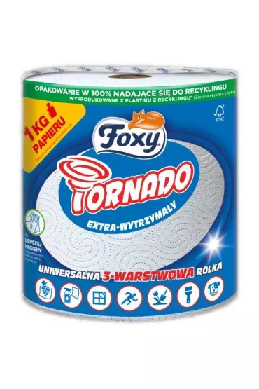 Foxy R�cznik papierowy Tornado 3-warstwowy