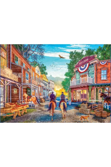Puzzle 1000 Wild West Country by D.Davison 6000-6028 Eurographics