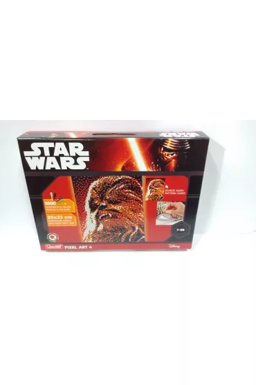 Quercetti Mozaika Pixel Art. 4 Star Wars Chewbacca 5600el 0847