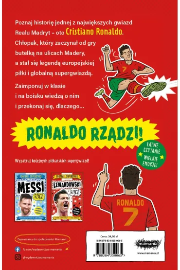 Ronaldo rz�dzi. Football superstars - Simon  Mugford