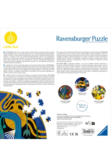 Puzzle 500 el. 2D Ma�e s�o�ce. Zmiana Ravensburger
