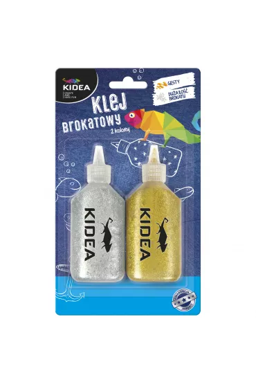 Kidea Klej brokatowy 2x40g