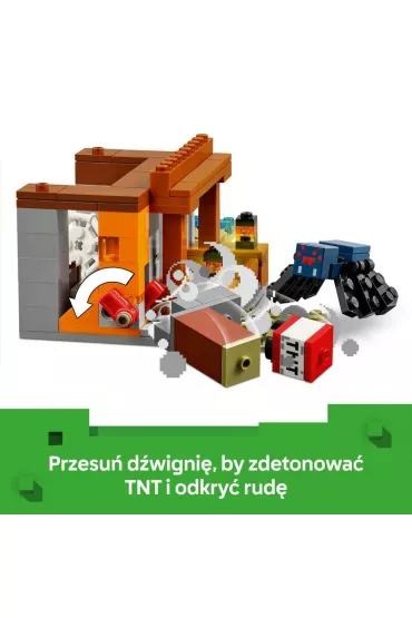 LEGO Minecraft Wyprawa do pancernikowej kopalni 21269