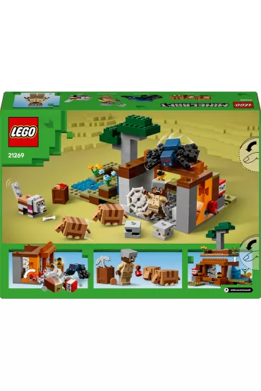 LEGO Minecraft Wyprawa do pancernikowej kopalni 21269