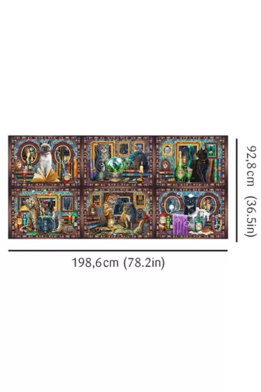 Puzzle 9000 el. Whiskered Wonders Lisa Parker Trefl