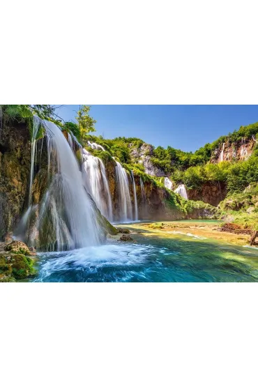 Puzzle 1000 el. Kraina spadaj�cych jezior Castorland