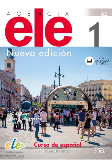 Agencia Ele 1 podr�cznik + licencja online Nueva Edicion