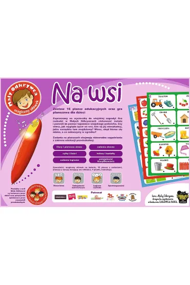Na wsi. Ma�y Odkrywca i magiczny o��wek Trefl