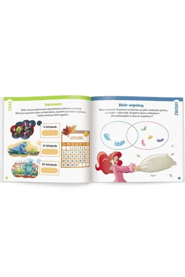 DISNEY UCZY MIX.  Elementarz matematyczny. �wiczenia