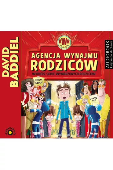 Audiobook Agencja wynajmu rodzic�w CD - David Baddiel