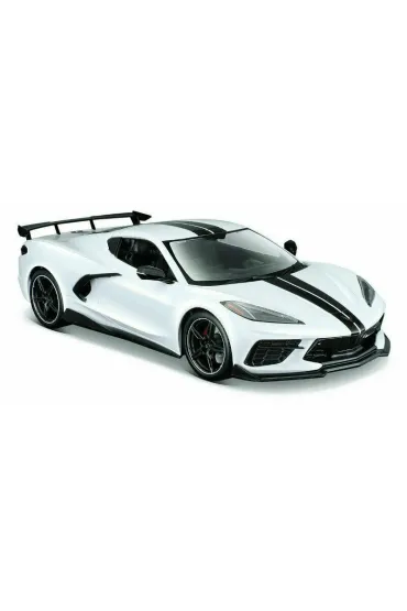MAISTO 31534-76 Chevrolet Corvette Stingray Coupe bia�y 1:24