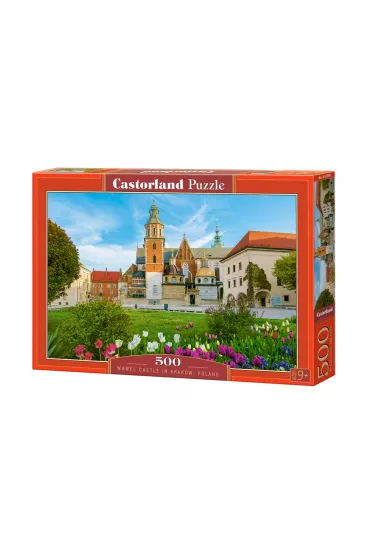 Puzzle 500 el. Wawel Castle in Krakow, Poland Castorland