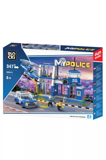 Klocki Blocki MyPolice Du�a Komenda 347 el.