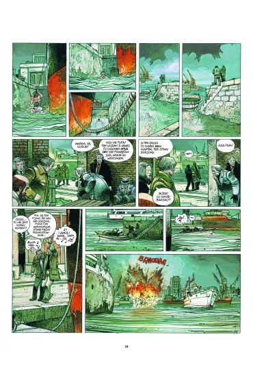 Mistrzowie Komiksu Fins de Siecle: Falangi Czarnego Porz�dku, Polowanie - Pierre Christin, Enki Bilal
