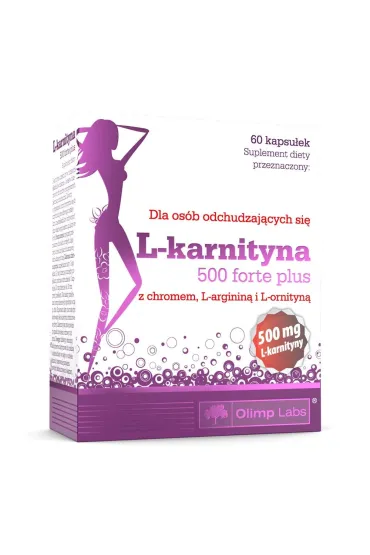 Olimp Labs L-Karnityna 500 Forte Plus suplement diety 60 kaps.