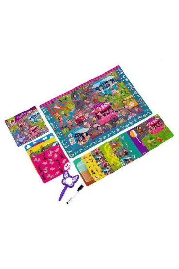 Puzzle edukacyjne 54 el. Detective. Candy Fair Roter Kafer