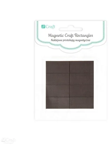 Dalprint Naklejki prostok�ty magnetyczne 1,27cmx2,5cm 12 szt