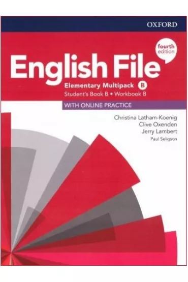English File 4th edition. Elementary. Student's Book/Workbook MultiPack B - Christina Latham-Koenig, Clive Oxenden, Paul Seligson, Jerry Lambert