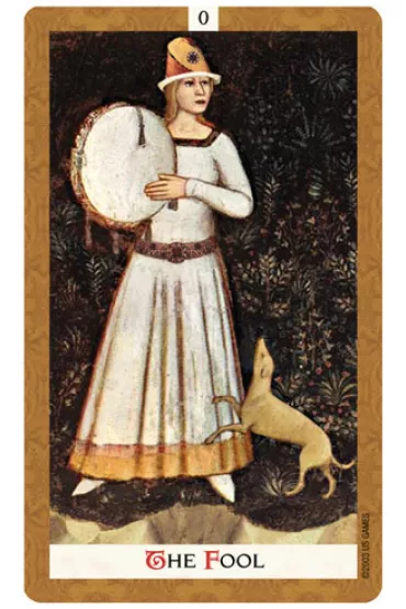 Golden Tarot, karty do wr�enia