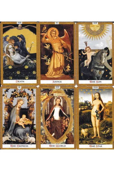 Golden Tarot, karty do wr�enia