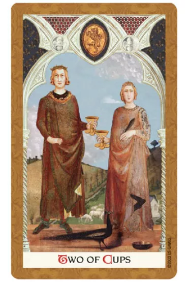 Golden Tarot, karty do wr�enia