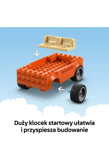 LEGO Bluey Blue i rodzinna wycieczka samochodem 11202