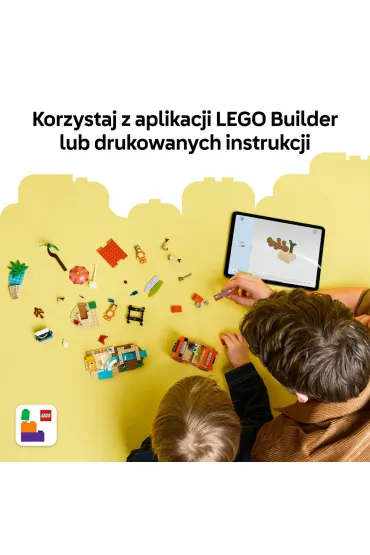 LEGO Bluey Blue i rodzinna wycieczka samochodem 11202